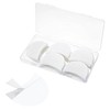 Wanmu 200Pcs Eyeshadow Shields, Lint Free Eyeshadow Stencil Gel Pads,