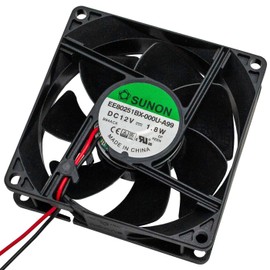 Sunon EE80251BX-A99 Fan 12 V DC 1.8 W 80 x 80 x 25 mm 76.4 m³/h 3600 rpm