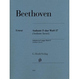 Beethoven, Ludwig van - Andante F-dur WoO 57 (Andante favori): Instrumentation: Piano solo