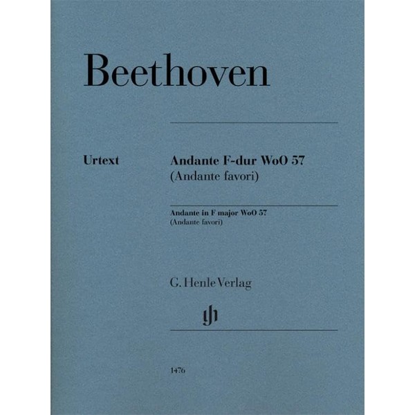 Beethoven, Ludwig van - Andante F-dur WoO 57 (Andante favori):