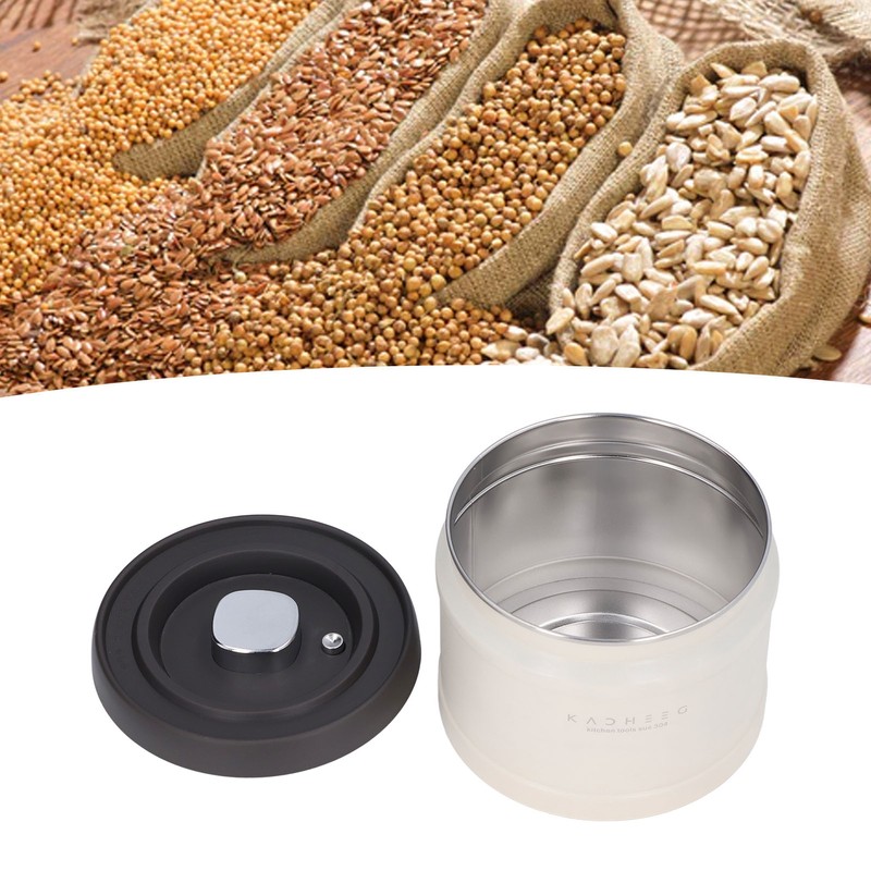Vacuum Sealed Coffee Cans Large Diameter Good Sealing Stackable Stainless