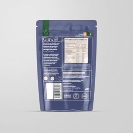 BRAVA Glow Blackberries | Colágeno Hidrolizado + Glicinato de Magnesio + GABA + Triptófano | Sabor Mora | 200g