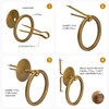 Hardware Philosophy Ring Brass Pulls Hardware 60 Millimeters - Set