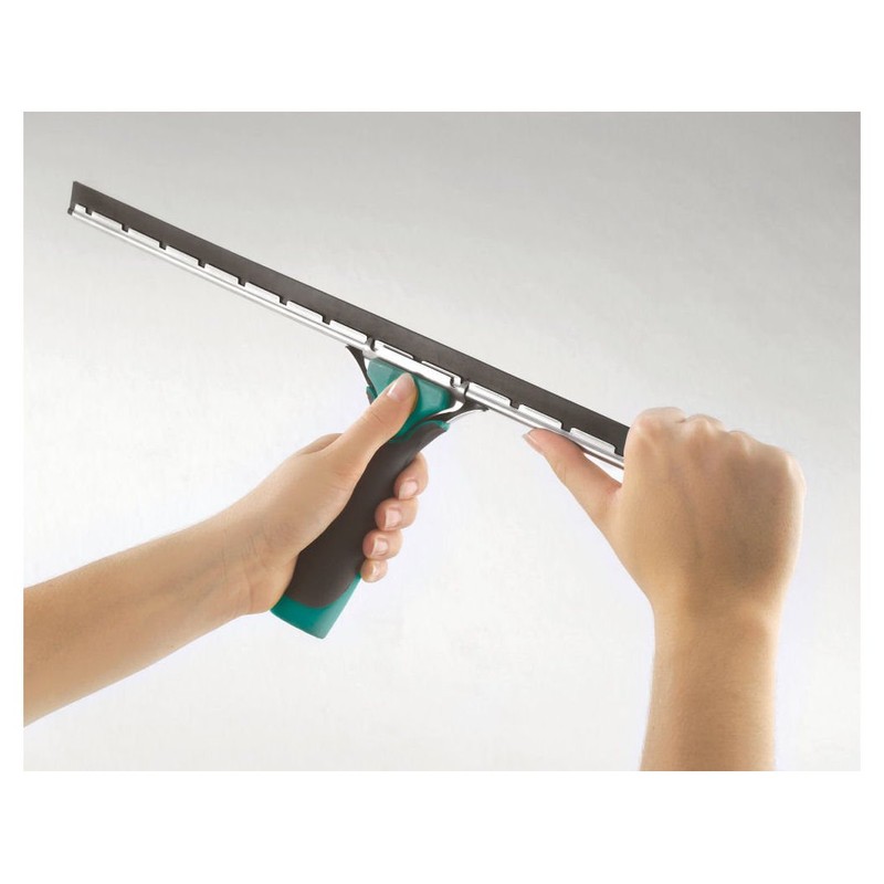 Leifheit Professional Fensterabzieher 45 cm mit Weichgummigriff, Abzieher mit hochflexibler