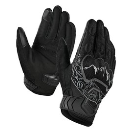 BORLENI Motorcycle Gloves Motorbike Glove for Men Women Full Finger Knuckle Protection Touch Screen Cycling ATV Hiking Riding