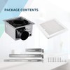 Tech Drive Bathroom fan 110 CFM, 1.2Sone No Attic access