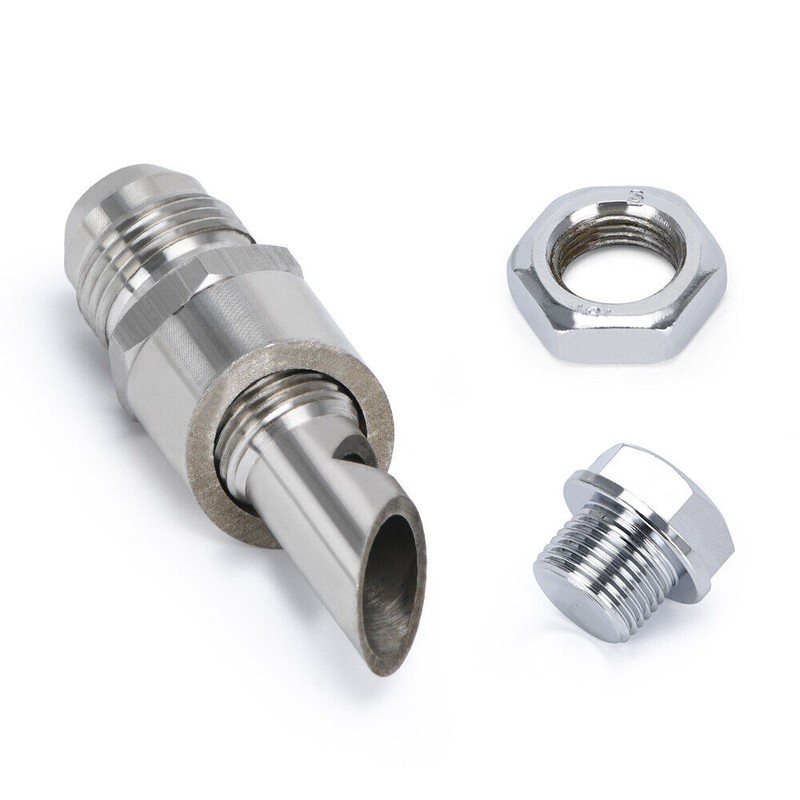 PQY SS E-VAC Exhaust Vacuum Scavenger Crank Case Vent Kit