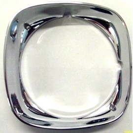 AAE 1969 FIREBIRD / TRANS AM - CHROME HEADLIGHT BEZEL - RIGHT OUTER HEADLAMP DOOR