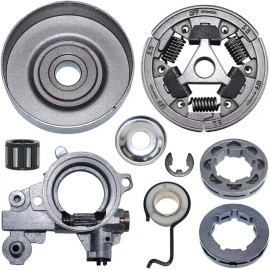 For STIHL Clutch Drum Rim Sprocket Oil pump For Stihl MS361 044 046 MS440 MS460 Chainsaw