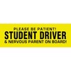 CafePress Student Driver Parent On Board! Rectangle Car Mag Rectangle