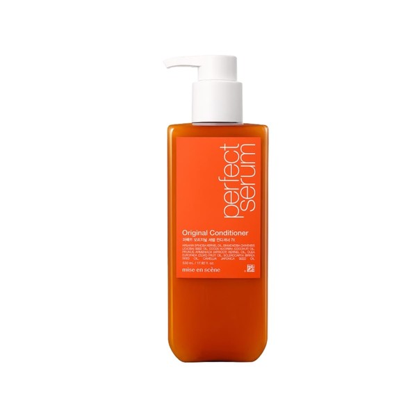 Mise En Scene Perfect Serum Original Conditioner For Damaged Hair, Nutrient Care With ARGAN, JOJOBA SEED Oil For Smooth, Glossy Hair, 22.99 Fl. Oz.