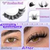 ALICE Lash Clusters Wispy Cluster Eyelash Extensions 168pcs Fluffy Individual