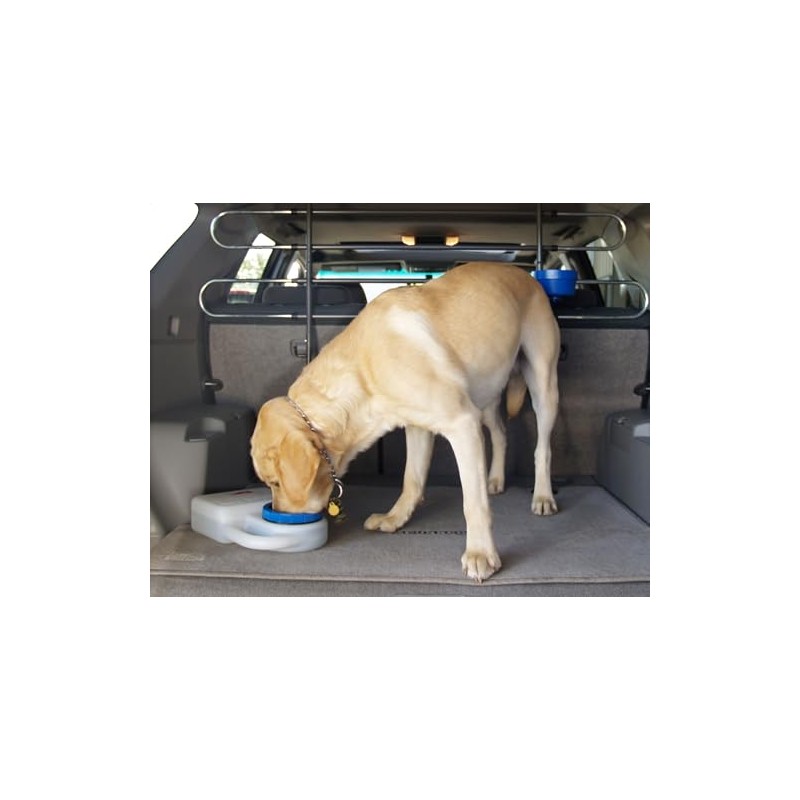Heininger PortablePET 3059 Waterboy Travel Water Bowl for Pets (Clear),