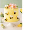Bumble Bee Sugar Decorations Cookie Cupcake Cake 12 Count