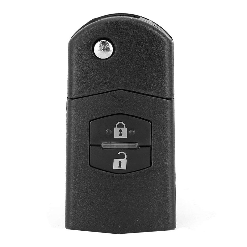 Rankomu Car Key Case 2 Buttons Car Remote Flip Shell