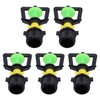 5PCS G1/2 Male Thread Rotating Sprinkler Nozzle Spray Head Misting