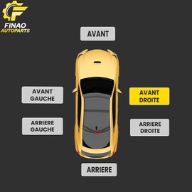 FINAO AUTOPARTS® - Reparatursatz Fensterheber vorne rechts für Laguna II