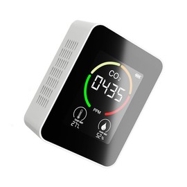 Outanaya 1 Set Detector and Humidity Air Quality Monitor for Greenhouses Warehouses and Homes Screen Easy Measurement