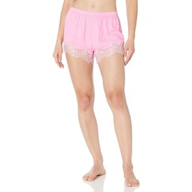 PJ Salvage Women's Loungewear Watercolor Bloom Short, Pink Orchid, XS