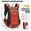 Arvano Hydration Backpack Cycling Rucksack 15L Lightweight Running Backpack With