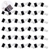 Medium Binder Clips, 30 Pcs Large, Black, 1.25 Inch Paper