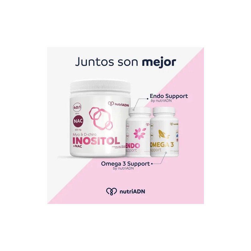 Suplemento Para Mujeres Myo Inositol D-chiro Inositol 40