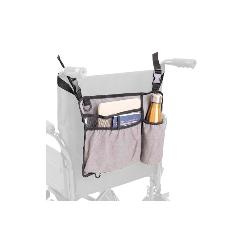 PEPE Mobility Wheelchair Bag for Back of Chair, 39x28 cm