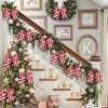 12 Pcs Christmas Bows Decoration,6 Inch Wreath Bows Christmas Tree