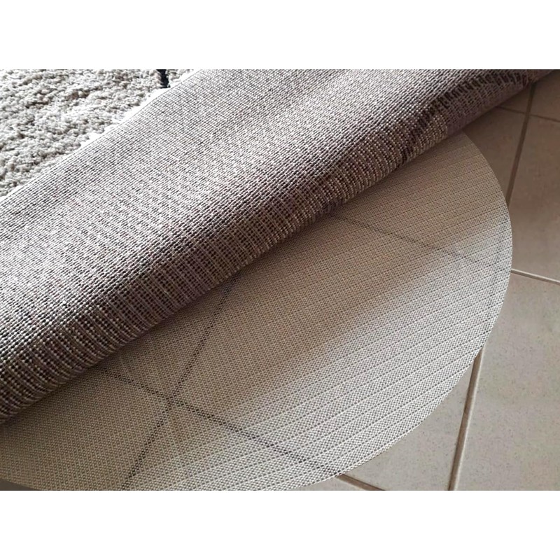 aboveBED Non-Slip Mat for Carpet 110 cm Round, Carpet Non-Slip