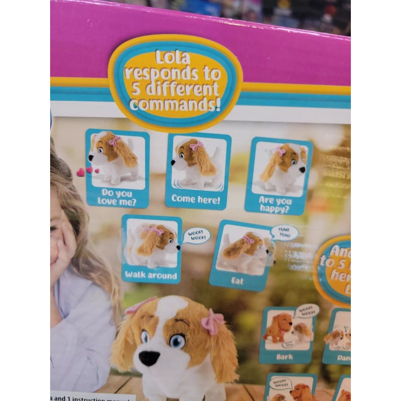 IMC Lola Club Petz Battery operated Talking Interactive Dog