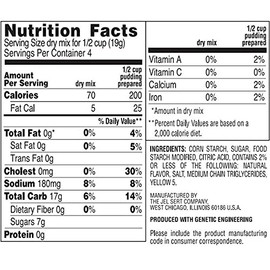My-T-Fine Pudding and Pie Filling Lemon, 2.75 OZ, 1 CT (Pack-36)