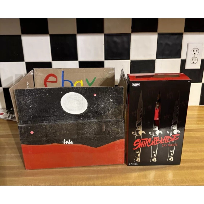 AEW Switchblade Jay White - AEW Exclusive Jazwares Wrestling Figure