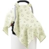 100% Muslin Cotton Car Seat Cover Baby, Carseat Canopy Cover,