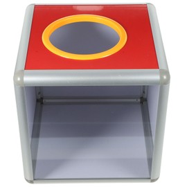 BESTonZON 1 Raffle Box, Office Annual Meeting Box, Fundraising Storage Box, Transparent Polling Box