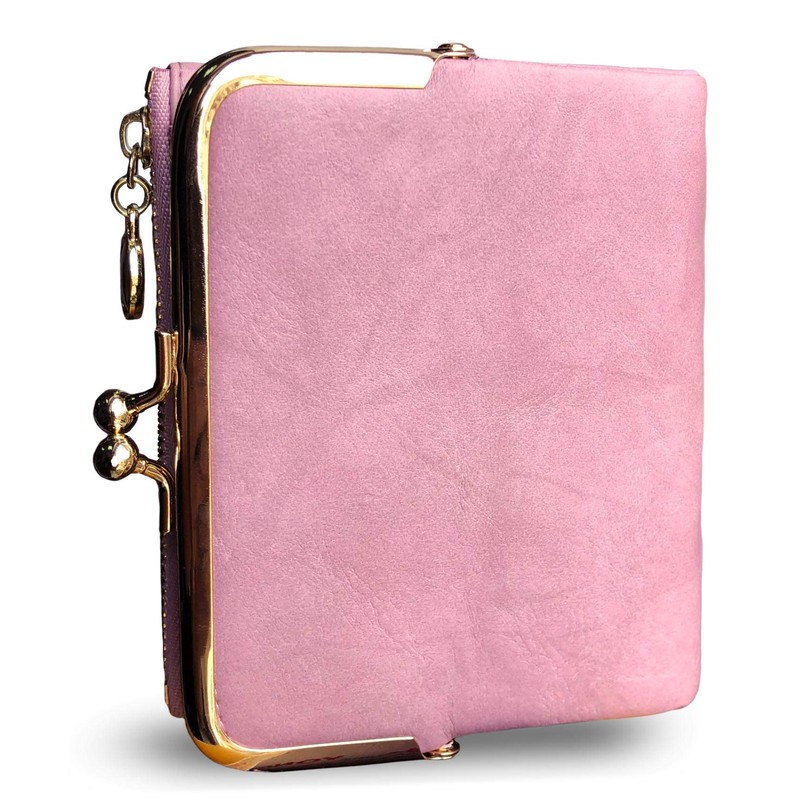 Womens Wallet Small Bifold RFID Ladies Mini Vintage Coin Purse
