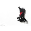 Tick-Tock the Crocodile Silhouette Wall Clock - Captain Hook -