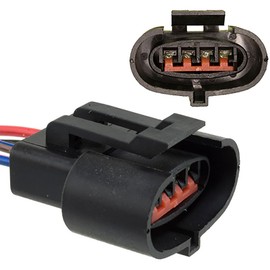 Ignition Coil Connector Wire Plug Pigtail Wiring harness Compatible with FORD AEROSTAR CONTOUR E-150 E-250 ECONOLINE EXPLORER E150 E250 F150 EXPLORER MONDEO MUSTANG MYSTIQUE RANGER 1995-2011