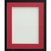 Frame Company Webber Black with Red Mount, A4 for A5