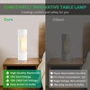 LEDIARY Kosher Lamp for Shabbos, White Table Lamps and Nightlight