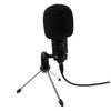 Mikinona Professional Cardioid Mic Laptop Pc Gaming Microphone Volume Knob