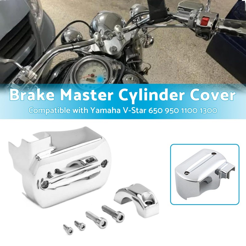 MAX COOL Motorcycle Brake Master Cylinder Cover Suitable for Yamaha