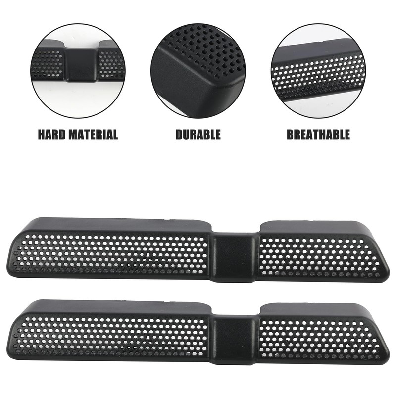 Jecdfs 2pcs Car Air Vent Cover,Lüftungsgitter Abdeckung Sitz Klimaanlagen Auslassabdeckungen,