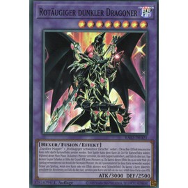 RA02-DE021 - Rotäugiger dunkler Dragoner - Super Rare - 1. Auflage - Deutsch - 25th Anniversary Rarity Collection II - mit MZTCG Versandschutz