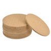 QUARKZMAN 100 mm (3.94 inches) round coasters, 4 mm thick