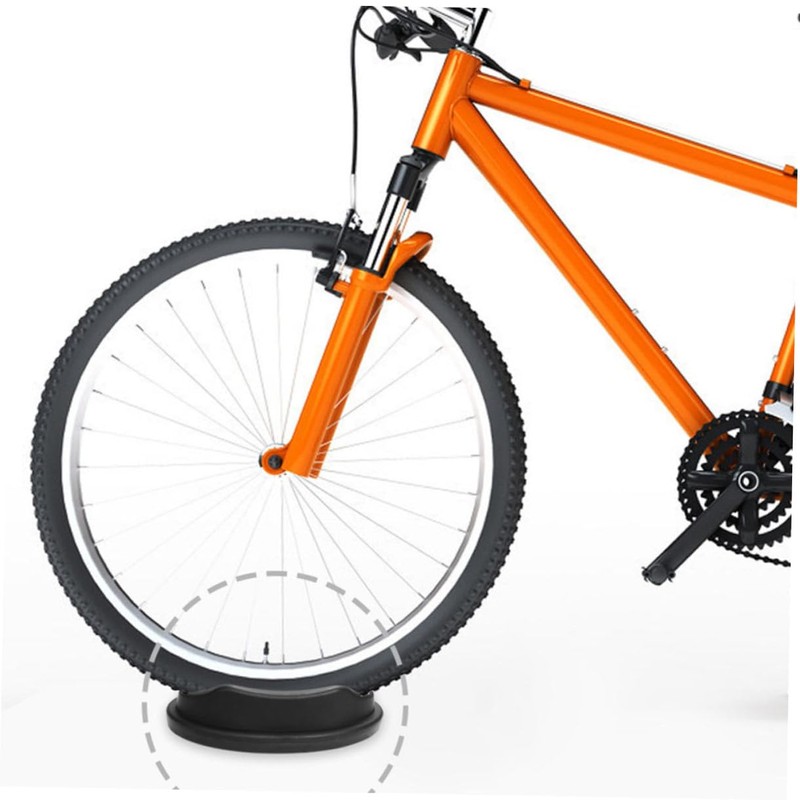 BESPORTBLE Plastic Bike Front Wheel Stabilizer Mounting Pad for Indoor