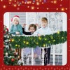 Jexine Christmas Garland Decoration, 16.4 Ft Lighted Xmas Garlands with