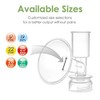 Maymom Breast Shield Flange Compatible with Ameda Purely Yours and