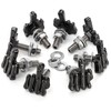 Yarlung 8 Pack License Plate Screws Kit, Finger Shape Stainless