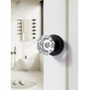 SORWDUERM - Pomos para puerta de chupete de color negro
