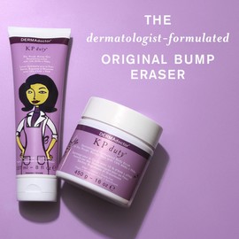 DERMAdoctor DERMAdoctor KP Bump Eraser Body Scrub 16 oz with Lotion 8 oz 10% AHA + PHAs Dermatologist Formulated Exfoliant - 24 oz